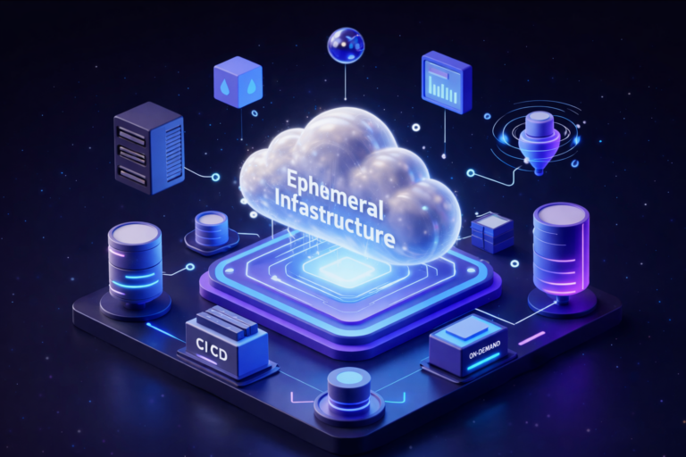 Ephemeral Infrastructure: Systems That Exist Only When Needed